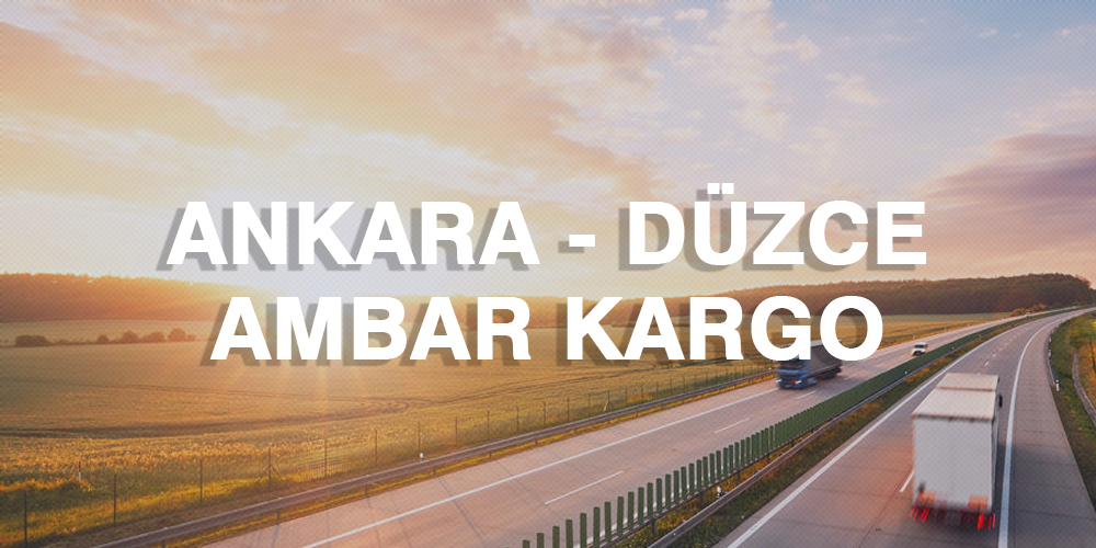 Ankara Düzce Ambar Nakliye Kargo Ambarı Fiyatı