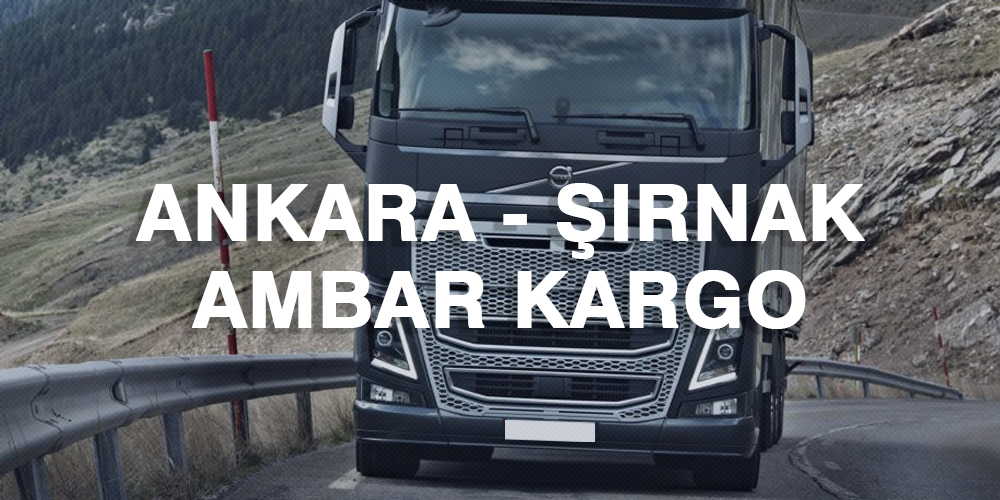 Ankara Şırnak Ambar Nakliye Kargo Ambarı Fiyatı